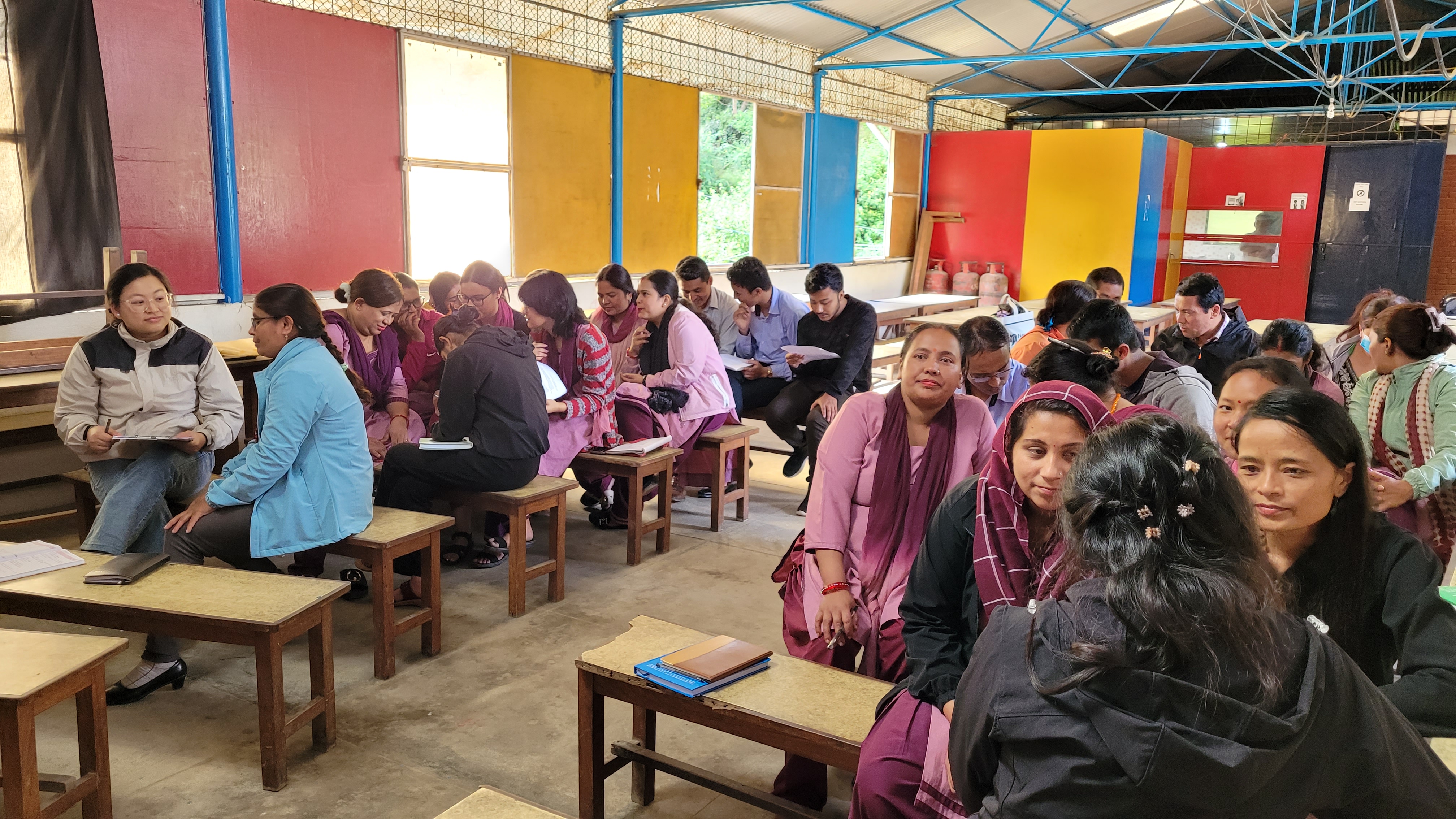 Schulung in Nepal